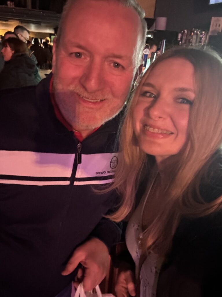dad and daughter