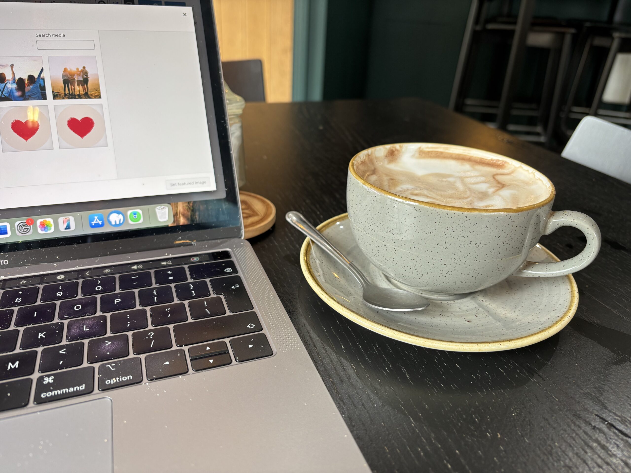 blog and coffee